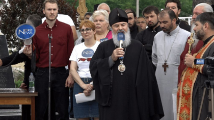 Prin vorbă episcopul e slăvit. Marchel șfințește locul și jignește jurnaliști - VIDEO Prin vorbă episcopul e slăvit. Marchel șfințește locul și jignește jurnaliști - VIDEO