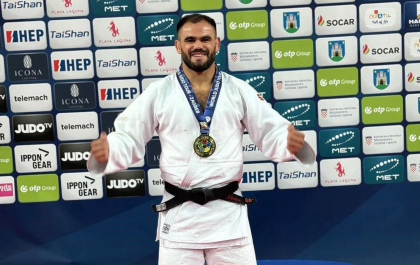 Aur pentru Moldova. Cine este judocanul care a câștigat Grand Prix-ul de la Zagreb