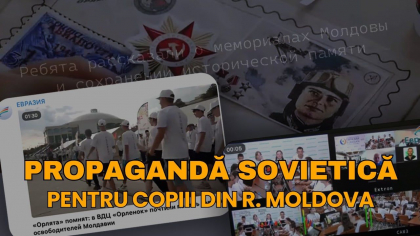 Propagandă sovietică pentru copiii din R. Moldova, duși la o tabără de odihnă din Rusia de „Eurasia” lui Ilan Șor. Ancheta de serviciu finalizată, fără sancțiuni - zdg.md Propagandă sovietică pentru copiii din R. Moldova, duși la o tabără de odihnă din Rusia de „Eurasia” lui Ilan Șor. Ancheta de serviciu finalizată, fără sancțiuni - zdg.md