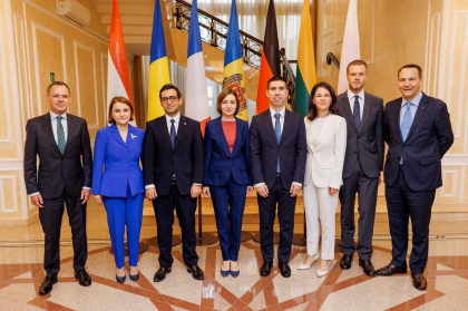 „Am reușit în acest format să mobilizăm resurse importante pentru Moldova”. Declarații de presă din partea co-fondatorilor Conferinței Ministeriale a Platformei de Parteneriat pentru țara noastră - VIDEO