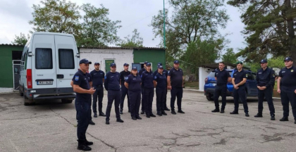 Un exercițiu privind gestionarea unui aflux de străini la frontiera de stat - executat de polițiștii de frontieră. Cum a arătat totul - VIDEO