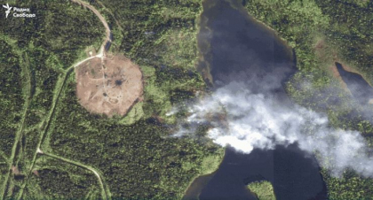 Super-arma lui Putin a eșuat la testul de lansare. Racheta Satan II a explodat în siloz, făcând un crater vizibil din satelit (presă)
Super-arma lui Putin a eșuat la testul de lansare. Racheta Satan II a explodat în siloz, făcând un crater vizibil din satelit (presă)