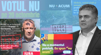 „Nu Acum” - o nouă campanie de dezinformare anti-referendum afiliată lui Șor și promovată intens online