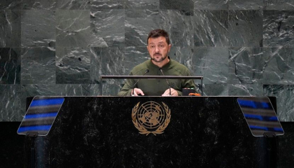 Zelenski, la Consiliul de Securitate al ONU: „Dronele și rachetele Rusiei au survolat spațiul aerian al Poloniei, Moldovei și României. Putin a încălcat atât de multe reguli internaționale” Zelenski, la Consiliul de Securitate al ONU: „Dronele și rachetele Rusiei au survolat spațiul aerian al Poloniei, Moldovei și României. Putin a încălcat atât de multe reguli internaționale”