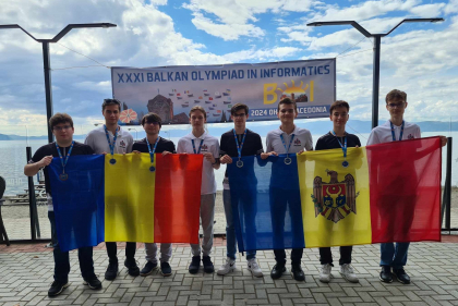 Rezultate remarcabile la Olimpiada Balcanică de Informatică. Cine sunt elevii moldoveni care au obținut o medalie de argint și una de bronz - FOTO