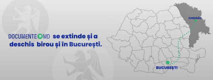 Documente.md se extinde și deschide un nou oficiu în București
Documente.md se extinde și deschide un nou oficiu în București