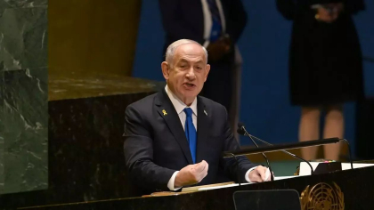 Benjamin Netanyahu, huiduit în timpul discursului de la ONU. „Cât timp Hezbollah alege calea războiului, Israelul nu are altă alegere”