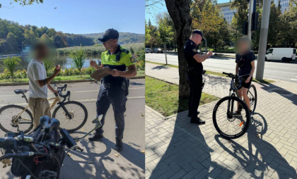 Polițiștii de patrulare au fost cu ochii pe conducătorii de trotinete și biciclete: aproape 40, găsiți în stare de ebrietate - FOTO Polițiștii de patrulare au fost cu ochii pe conducătorii de trotinete și biciclete: aproape 40, găsiți în stare de ebrietate - FOTO
