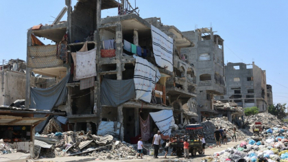 Israelul bombardează o a treia şcoală din Fâşia Gaza în ultimele 24 de ore