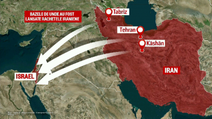 Este fără precedent. Ce a lovit Israelul în timpul atacului masiv lansat de Iran