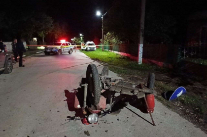 Accident grav la Dondușeni, provocat de un șofer băut: Pasagerul său a decedat - FOTO