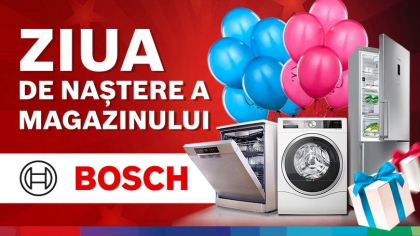 Bosch Store: Celebrăm aniversarea Bosch Store cu reduceri de până la 30% Bosch Store: Celebrăm aniversarea Bosch Store cu reduceri de până la 30%
