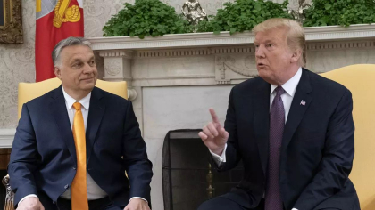 Promisiunea lui Viktor Orbán, dacă Donald Trump câștigă alegerile prezidențiale din SUA: „Deschidem o mulțime de sticle de șampanie” Promisiunea lui Viktor Orbán, dacă Donald Trump câștigă alegerile prezidențiale din SUA: „Deschidem o mulțime de sticle de șampanie”