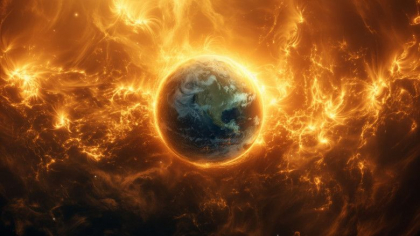 O puternică furtună geomagnetică lovește astăzi Pământul. Ce daune poate produce