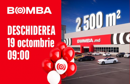 Bomba: Deschiderea celui mai mare magazin și 2 zile de prețuri festive