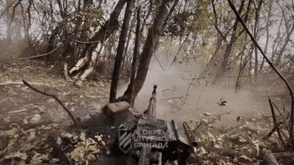 „M-am săturat. Mă duc peste ei și-i termin”. Soldații ucraineni cuceresc pozițiile rușilor în pădure și iau prizonieri - VIDEO