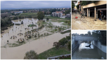 Inundații catastrofale în Italia și Franța: mașini luate de ape și un om a murit. Autoritățile au emis avertizări de ploi abundente - FOTO/ VIDEO Inundații catastrofale în Italia și Franța: mașini luate de ape și un om a murit. Autoritățile au emis avertizări de ploi abundente - FOTO/ VIDEO