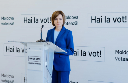 „Fiecare vot a fost unul determinant”. Reacția Maiei Sandu, după procesarea a 100% din procesele verbale „Fiecare vot a fost unul determinant”. Reacția Maiei Sandu, după procesarea a 100% din procesele verbale