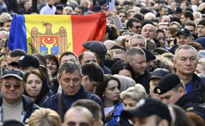Ministerul român de Externe laudă ataşamentul cetăţenilor faţă de viitorul european al Republicii Moldova şi denunţă „provocările coordonate de vectori din Federaţia Rusă”