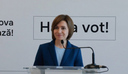 Maia Sandu îl invită pe Alexandr Stoianoglo la dezbateri: „Mai avem o bătălie de dat”. Ce spune despre rezultatele la referendum - VIDEO
- VIDEO Maia Sandu îl invită pe Alexandr Stoianoglo la dezbateri: „Mai avem o bătălie de dat”. Ce spune despre rezultatele la referendum - VIDEO
- VIDEO