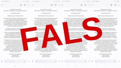 Serviciul Fiscal de Stat informează cetățenii despre un nou fals cu utilizarea identității instituției. Cum are loc escrocheria
