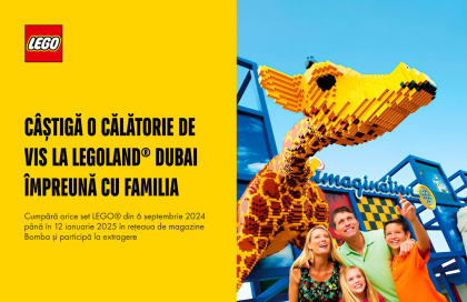 Bomba: Vă oferim o călătorie de vis la LEGOLAND® Dubai Resort