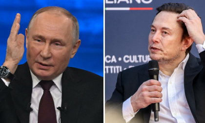 Relația lui Elon Musk cu Vladimir Putin reînvie o tradiție americană îngrijorătoare. „Este el prea mare pentru a eșua?” Relația lui Elon Musk cu Vladimir Putin reînvie o tradiție americană îngrijorătoare. „Este el prea mare pentru a eșua?”