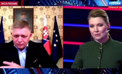Robert Fico, interviu TV în Rusia, cu ”păpușa de fier al lui Putin”: ”Dihor trădător”. ”Nici Viktor Orban nu îndrăznea asta” Robert Fico, interviu TV în Rusia, cu ”păpușa de fier al lui Putin”: ”Dihor trădător”. ”Nici Viktor Orban nu îndrăznea asta”