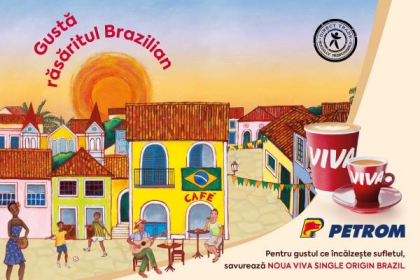 Premieră în stațiile Petrom - VIVA Brazil, cea mai nouă origine de cafea Premieră în stațiile Petrom - VIVA Brazil, cea mai nouă origine de cafea