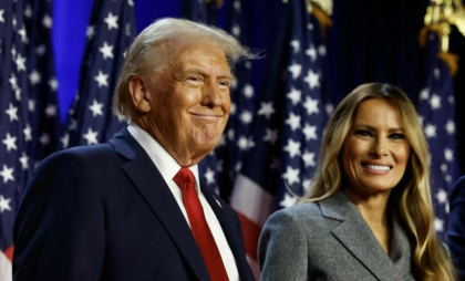 Melania Trump a încălcat tradiția. Gestul rar pe care l-a făcut în momentul în care soțul ei a revendicat victoria în alegeri
