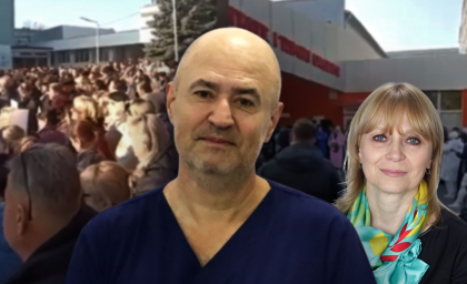 Prima reacție a medicului Sergiu Cozub, încătușat în sala de judecată. Detalii din dosarul de malpraxis. Mai mulți oameni din medicină au protestat - ZGD.MD 