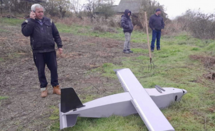 Drona găsită în raionul Căușeni este de origine rusească: Poliția „Ar fi făcut parte din valul de atacuri cu drone la care a fost supusă Ucraina în această noapte”