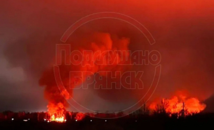 Un mare depozit de muniții al rușilor, lovit de ucraineni, susține armata Kievului. „Cel puțin 8 explozii” - VIDEO