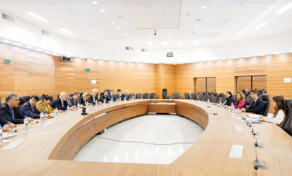 Situația de securitate regională în contextul războiului din Ucraina - discutată de Popșoi și oficiali din Austria și Turcia, aflați la Chișinău - FOTO