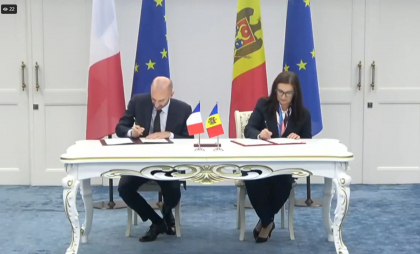 Cristina Gherasimov, după semnarea memorandumului cu ministrul delegat pentru Europa al Republicii Franceze: „Este un pas important care ne va ajuta să ne consolidăm instituțional” - VIDEO Cristina Gherasimov, după semnarea memorandumului cu ministrul delegat pentru Europa al Republicii Franceze: „Este un pas important care ne va ajuta să ne consolidăm instituțional” - VIDEO