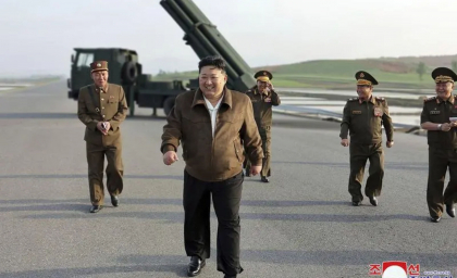 „Cel mai distructiv război termonuclear”. Kim Jong Un amenință din nou SUA, acuzându-le că alimentează tensiunile „Cel mai distructiv război termonuclear”. Kim Jong Un amenință din nou SUA, acuzându-le că alimentează tensiunile