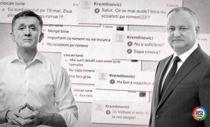 Investigație Rise. Chat-ul secret: Kremlinovici – Iurie Ciocan Investigație Rise. Chat-ul secret: Kremlinovici – Iurie Ciocan