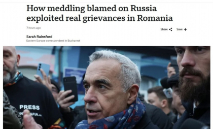 Amestecul în alegeri atribuit Rusiei a exploatat nemulţumiri reale în România. În timp ce TikTok a amplificat în mod clar mesajele naţionaliste, religioase şi adesea bizare ale lui Georgescu
