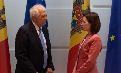 Josep Borrell a fost decorat de Maia Sandu cu „Ordinul de Onoare” / DOC