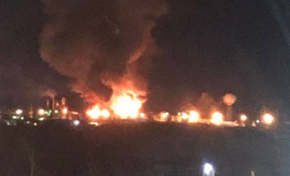 Ucraina loveşte cu rachete şi drone o rafinărie din Rostov