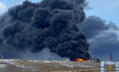 Ucraina atacă din nou depozitele de combustibil ale Rusiei. Un incendiu masiv a izbucnit în regiunea Oriol