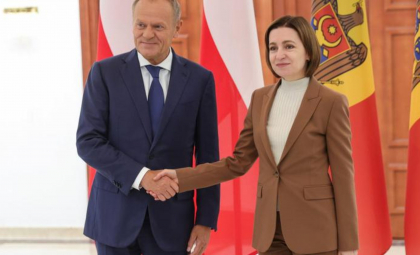 Președintele Maia Sandu a avut o discuție cu premierul Poloniei, Donald Tusk. Despre ce au vorbit 