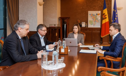 Maia Sandu, ședință cu Recean, Grosu și Serebrian: „Pentru malul stâng, Guvernul, împreună cu partenerii de dezvoltare, a pregătit un plan pentru acordarea ajutorului umanitar”
