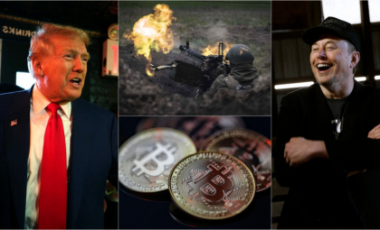 Cum se va încheia războiul din Ucraina, ce prag va atinge Bitcoin și cât va rezista Musk alături de Trump. Previziunile FT pentru 2025