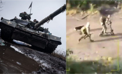 Soldații ruși atacă pozițiile ucrainene pe trotinete electrice și ATV-uri. „Vorbim de pace, dar războiul este departe de final” - FOTO/VIDEO Soldații ruși atacă pozițiile ucrainene pe trotinete electrice și ATV-uri. „Vorbim de pace, dar războiul este departe de final” - FOTO/VIDEO