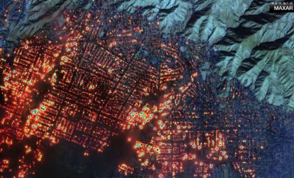 Imagini surprinse din satelit arată efectul devastator al incendiilor din jurul Los Angeles. Haos în zonele rezidențiale - FOTO Imagini surprinse din satelit arată efectul devastator al incendiilor din jurul Los Angeles. Haos în zonele rezidențiale - FOTO
