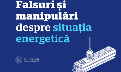 Ministerul Energiei dezminte mai multe falsuri cu privire la situația energetică din țară și din stânga Nistrului: „Informați-vă din surse oficiale” - FOTO Ministerul Energiei dezminte mai multe falsuri cu privire la situația energetică din țară și din stânga Nistrului: „Informați-vă din surse oficiale” - FOTO