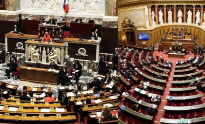 A picat moţiunea de cenzură împotriva guvernului Franței, depusă de stânga radicală A picat moţiunea de cenzură împotriva guvernului Franței, depusă de stânga radicală