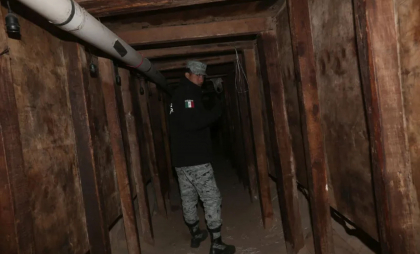 Tunel secret între Mexic și SUA, descoperit după ce contrabandiștii au vorbit despre el pe TikTok