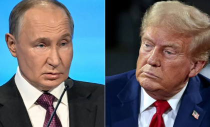 Vladimir Putin este convins că liderii europeni vor „sta în curând la picioarele lui Trump” Vladimir Putin este convins că liderii europeni vor „sta în curând la picioarele lui Trump”